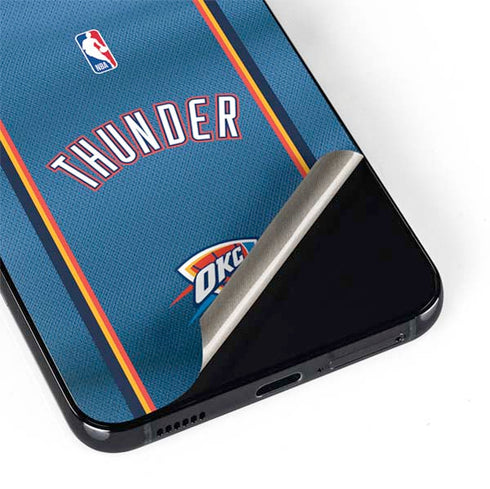 NBA Oklahoma City Thunder Jersey Galaxy S22 Plus Skin